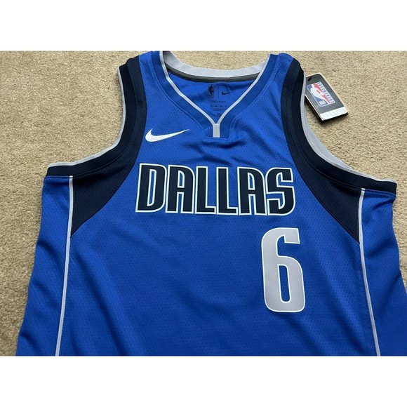 Dallas Mavericks Kristaps Porzingis Swingman Icon NBA Basketball Jersey Size M - Picture 3 of 7